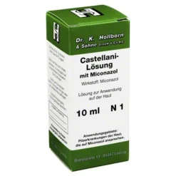 Dr. K. Hollborn & Söhne Castellani mit Miconazol Lösung, 10 ml> Fußpilz Creme