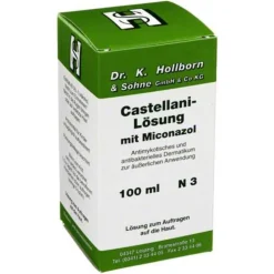 Dr. K. Hollborn & Söhne Castellani mit Miconazol Lösung, 100 ml> Fußpilz Creme