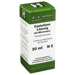 Dr. K. Hollborn & Söhne Castellani mit Miconazol Lösung, 20 ml> Fußpilz Creme