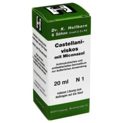 Castellani viskos mit Miconazol Lösung, 20 ml