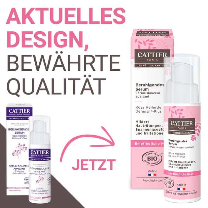 Cattier beruhigendes Serum, 30 ml> Seren Und Fluide