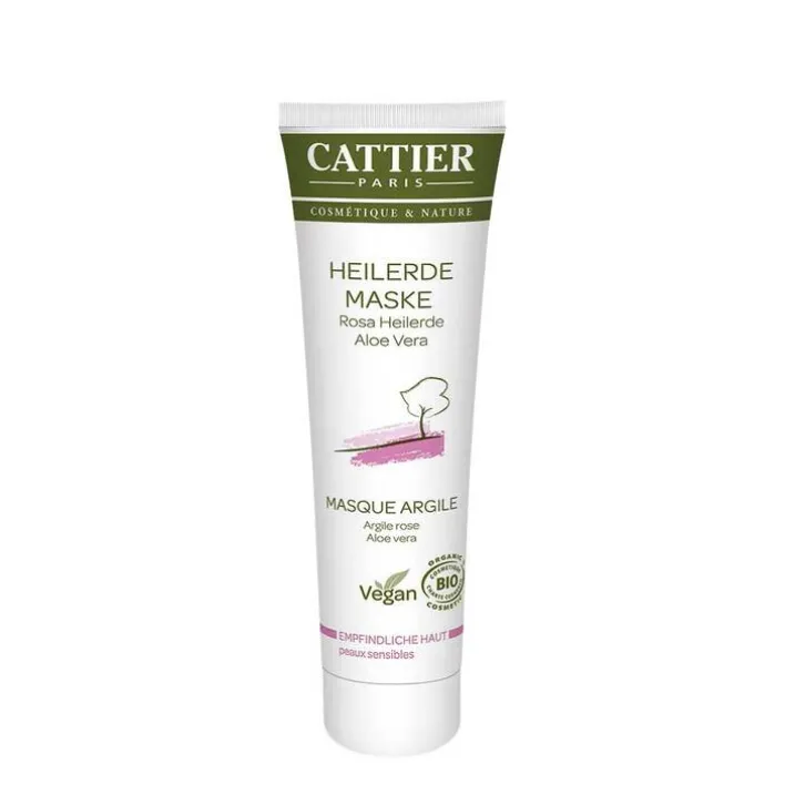 Kneipp Cattier Masque Argile rosa Heilerde Maske für empfindliche Haut, 100 ml> Gesichtsmasken