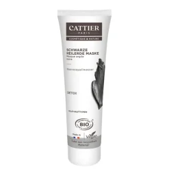 Cattier schwarze Heilerde Maske, 100 ml