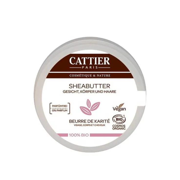 Cattier Sheabutter 100% biologisch, 20 g