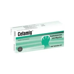 Cefamig Tabletten, 100 St> Migräne Tabletten|Kopfschmerztabletten