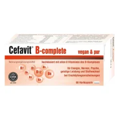 Cefavit B complete Hartkapseln, 60 St> Vitamin B Komplex