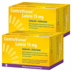 Centrovision Lutein 15 mg Kapseln , 2x90 St> Lutein