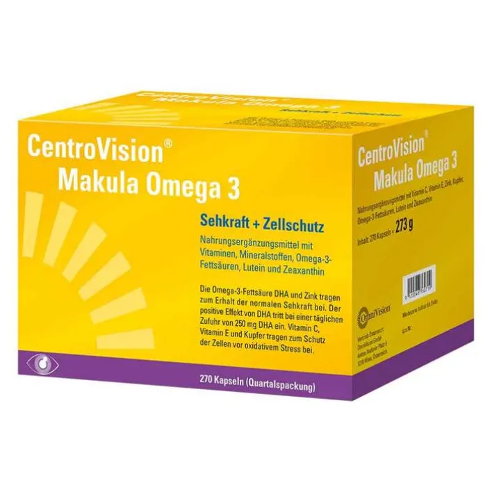 Centrovision Makula Omega-3 Kapseln, 270 St> Augenvitamine