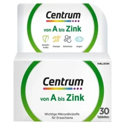 Centrum A-Zink Tabletten, 30 St