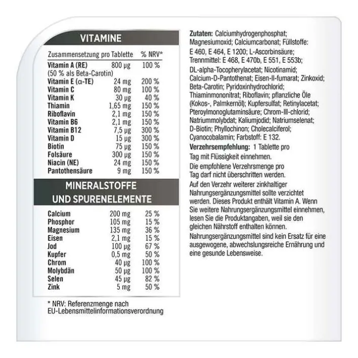 Centrum für Ihn 50 + Capletten, 60 St> Multivitamine|Männergesundheit