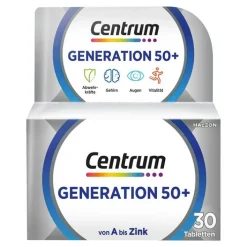 Centrum Generation 50 + Tabletten, 30 St> Multivitamine
