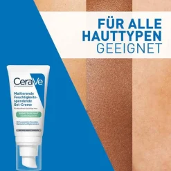 Cerave feuchtigkeitsspendende Gel-Creme matt, 52 ml