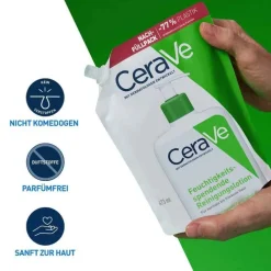 CeraVe feuchtigkeitsspendende Reinigungslotion , 473 ml