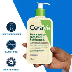 CeraVe Reinigungsöl, 236 ml> Duschen & Waschen|Reinigung