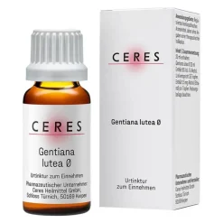 CERES Gentiana lutea Urtinktur, 20 ml