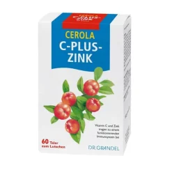 Dr. Grandel Cerola C plus Zink Taler Grandel, 60 St> Zink|Vitamin C (Ascorbinsäure)
