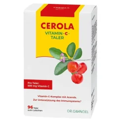Dr. Grandel Cerola Vitamin C Taler Grandel, 96 St> Vitamin C (Ascorbinsäure)
