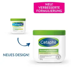 Cetaphil Feuchtigkeitscreme für trockene, empfindliche Haut, 456 ml> Trockene & Sensible Haut|Cremes & Balsame