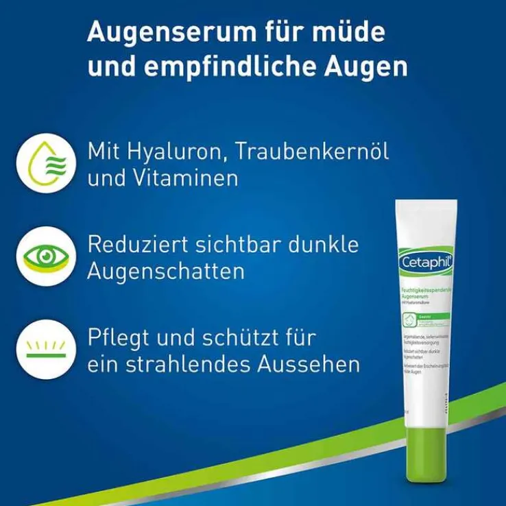 Cetaphil feuchtigkeitsspendendes Augenserum mit Hyaluronsäure, 14 ml
