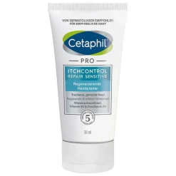 Cetaphil Pro Itch Control Repair sensitive regenerierende Handcreme , 50 ml
