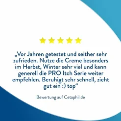 Cetaphil Pro Itch Control feuchtigkeitsspendende Gesichtscreme, 50 ml