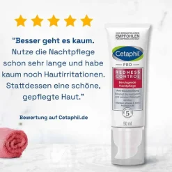 Cetaphil Pro RednessControl beruhigende Nachtpflege, 50 ml><noscript><img width=