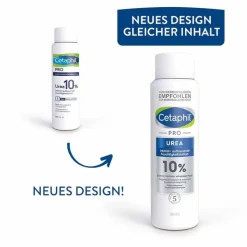 Cetaphil Pro Urea 10% intensiv aufbauende Feuchtigkeitslotion, 500 ml