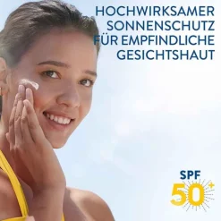 Cetaphil Sun sensitive Gel-Fluid SPF 50 + Sonnenschutz Gesicht, 50 ml