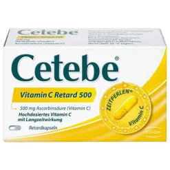 Cetebe ® Vitamin C Retard 500, 180 St> Vitamin C (Ascorbinsäure)