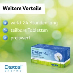 CetiDex 10 mg Filmtabletten, 100 St