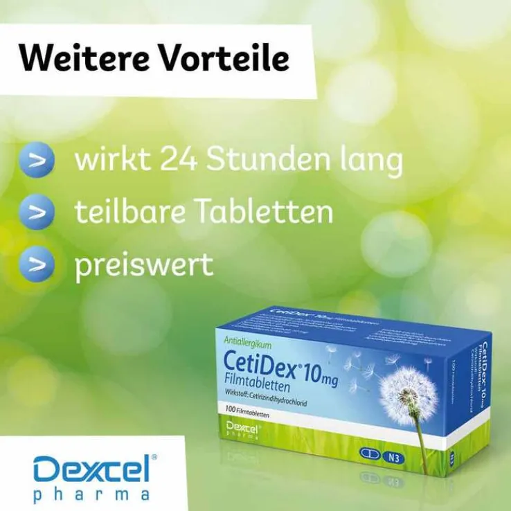 CetiDex 10 mg Filmtabletten, 100 St