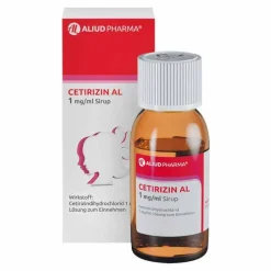 Aliud Pharma CETIRIZIN AL 1mg/ml Sirup, 2X75 ml> Allergie Medikamente|Cetirizin