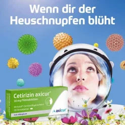 axicur Cetirizin ® 10 mg Filmtabletten, 50 St><noscript><img width=
