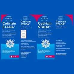 Cetirizin STADA Saft 10 mg / 10 ml, 150 ml