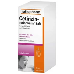 Cetirizin-ratiopharm® Saft, 75 ml