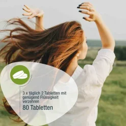 Chlorella 500 mg Bio Naturland Tabletten, 80 St