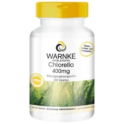 Warnke Chlorella 400 mg Tabletten, 500 St> Chlorella