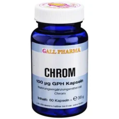 Hecht Pharma Chrom 100 µg GPH Kapseln, 60 St> Chrom