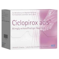 Acis Ciclopirox 80 mg / g wirkstoffhalt.Nagellack, 6 g> Sonstige Fußpflegeprodukte|Nagelpilz Lack