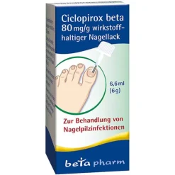 Betapharm Ciclopirox beta 80 mg/g wirkstoffhaltiger Nagellack, 6.6 ml> Nagelpilz Lack