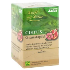 Salus Cistus Granatapfel Tee Kraft der Natur Beutel , 15 St> Kräutertee|Früchtetee