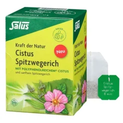 Salus Cistus Spitzwegerich Tee Bio Filterbeutel, 15 St> Kräutertee