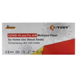 Citest 3 in 1 Selbsttest Covid-19 Antigen & Influe, 2x5 St><noscript><img width=