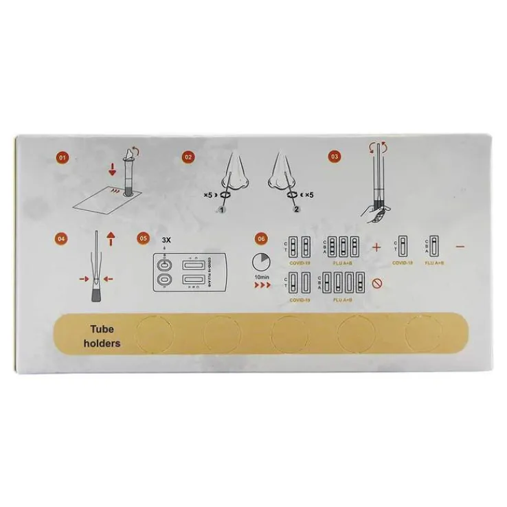 Citest 3 in 1 Selbsttest Covid-19 Antigen & Influe, 5 St