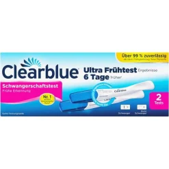 Clearblue Schwangerschaftstest Frühe Erkennung, 2 St