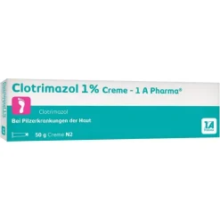 1A Pharma Clotrimazol 1% Creme , 50 g> Hautpilz Creme