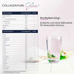 Collagen Pure Glow 100% reines Kollagen Pulver, 500 g