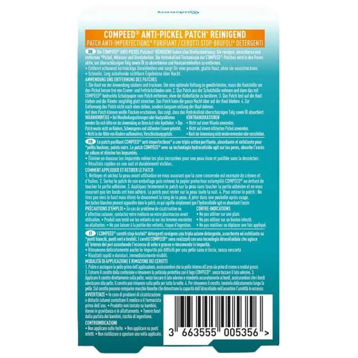 Compeed Anti-Pickel Patch reinigend, 7 St
