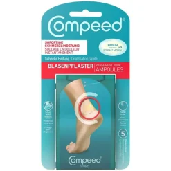 Compeed ® Blasenpflaster medium, 5 St> Blasenpflaster|Für Unterwegs