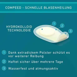 Compeed Blasenpflaster unter den Füßen, 5 St